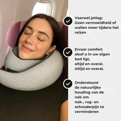 Reiskussen met neksteun