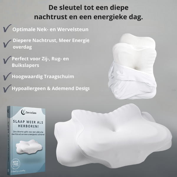 CervicCare® Ergonomische Kussen 3.0