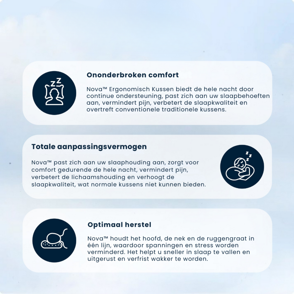 Nova™ Ergonomisch Kussen