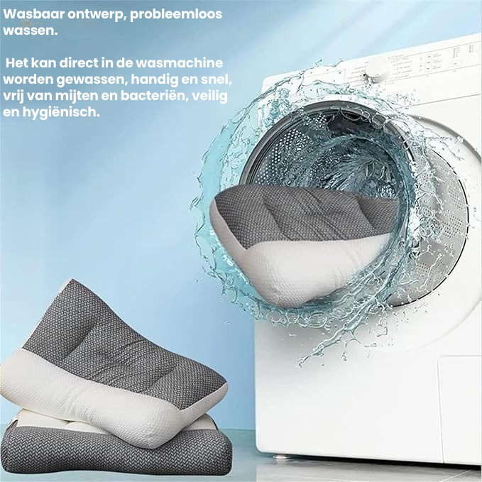 CervicCare Verhoogde Ergonomische Rand Kussen